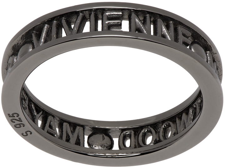 Photo: Vivienne Westwood Gunmetal Westminster Ring