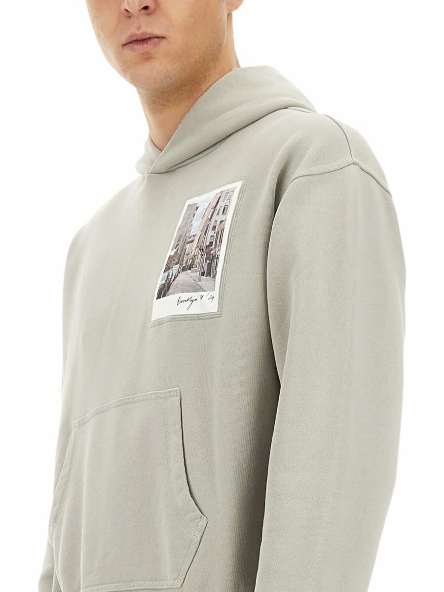 Helmut Lang postcard Hoodie