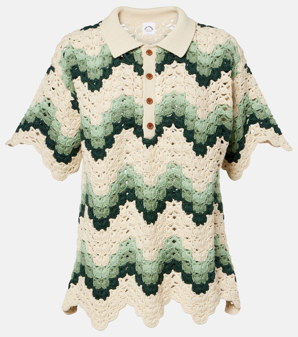 The Upside Tidal Sagra cotton crochet top