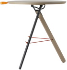 departo Grey Folding Cafe Table