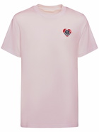 MONCLER - Heart Logo Cotton T-shirt