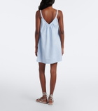 Posse Lila gingham cotton minidress