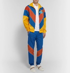 Gucci - Tapered Colour-Block Shell Trousers - Men - Blue