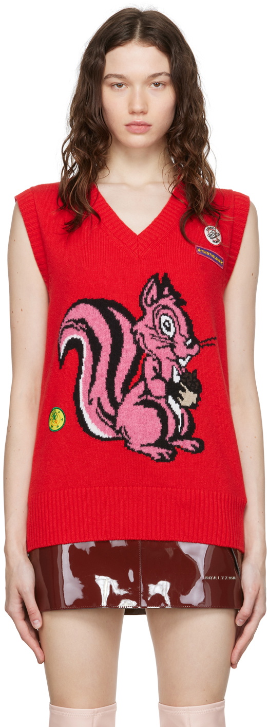 Cormio Red Nicole Vest