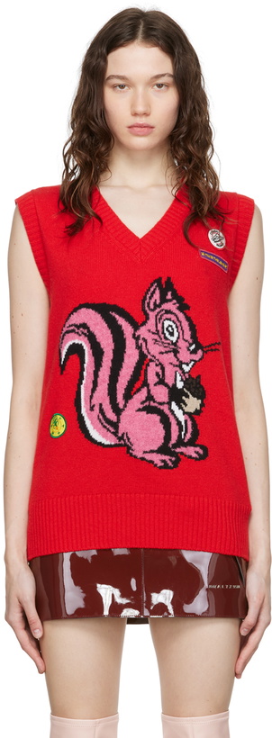 Photo: Cormio Red Nicole Vest