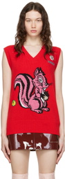 Cormio Red Nicole Vest