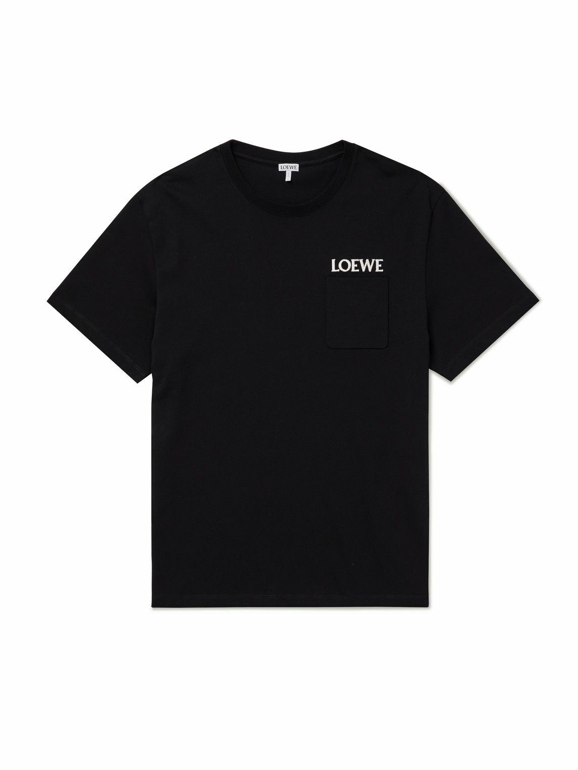 LOEWE Tシャツ　S x On technical jersey T-shirt in black - Loewe | Mytheresa