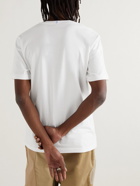 MCQ - Logo-Appliquéd Printed Cotton-Jersey T-Shirt - White