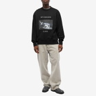 Neuw Denim Men's Joy Division Closer Crew in Jet Black