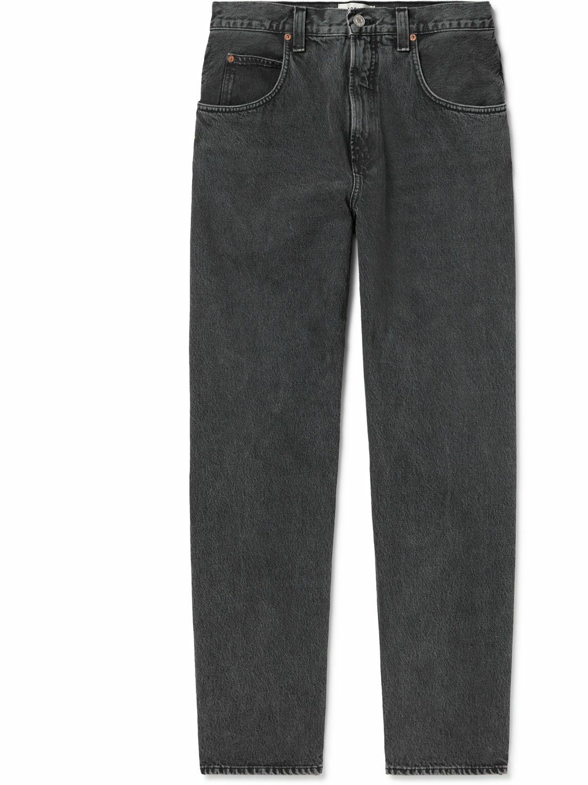 AGOLDE - Fusion Straight-Leg Jeans - Black AGOLDE
