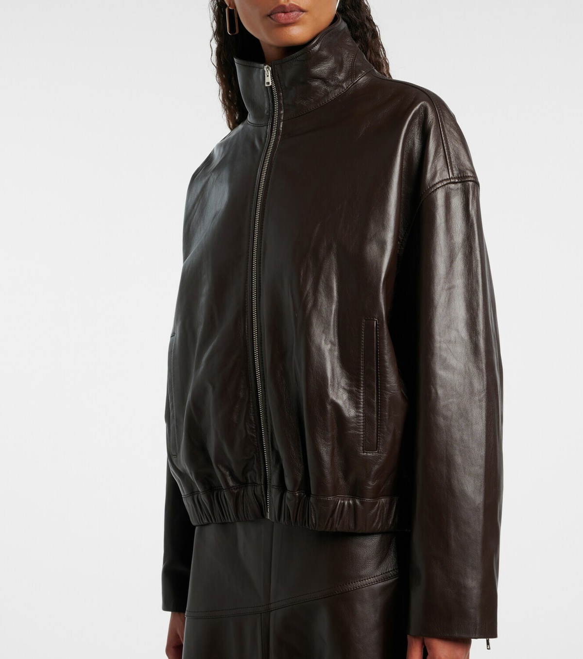 Yves Salomon Leather jacket