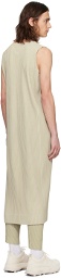 HOMME PLISSÉ ISSEY MIYAKE Beige Monthly Color March Tank Top