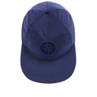 Stone Island Men's Nylon Metal Cap in Bright Blue