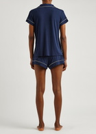 Eberjey Gisele Stretch-jersey Pyjama set Navy