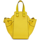 Loewe Yellow Small Drawstring Hammock Bag