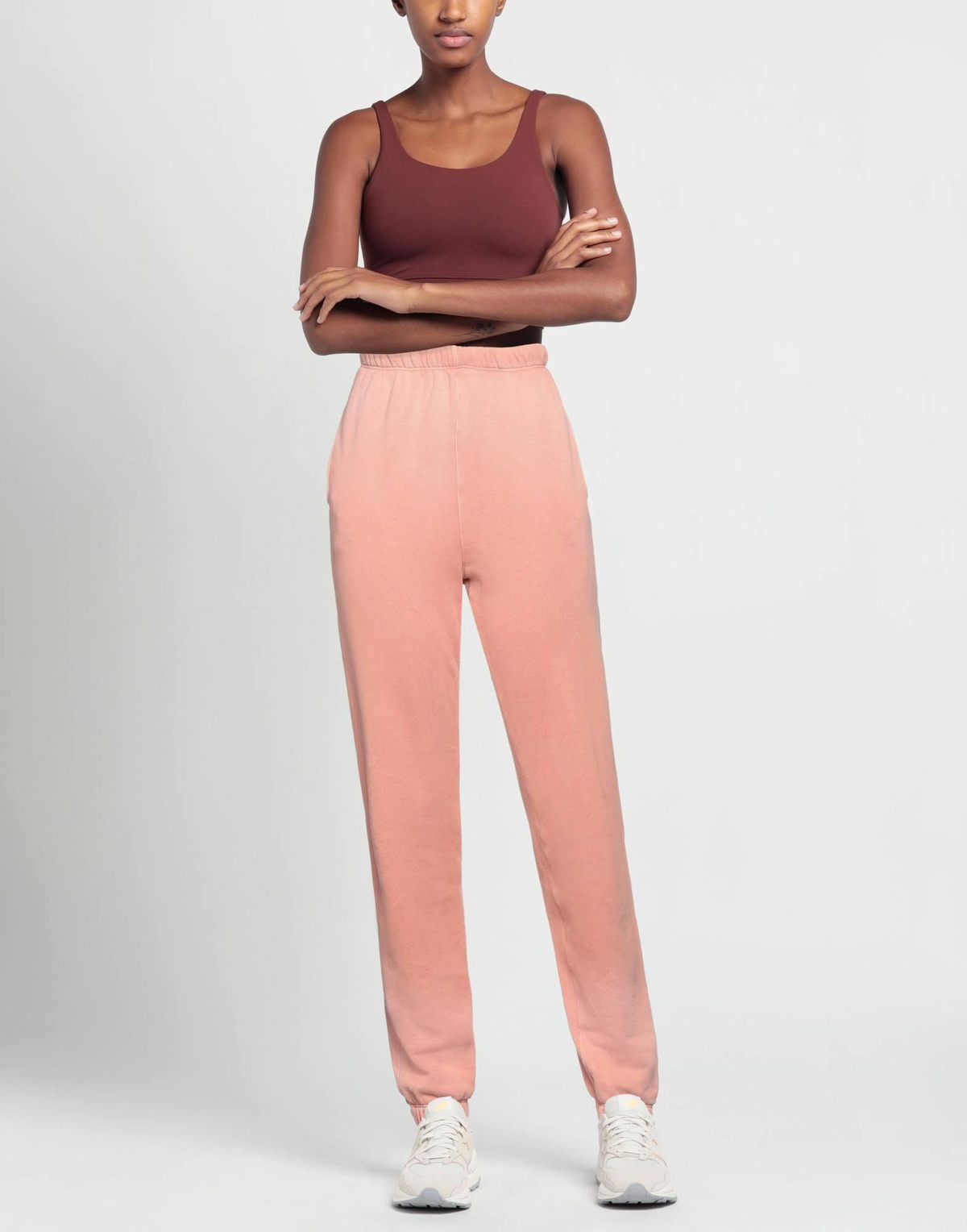 Re/done Womens Pants in Salmon pink