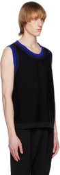 CFCL Black Garter Tank Top