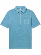 Massimo Alba - Filicudi Slim-Fit Linen Polo Shirt - Blue