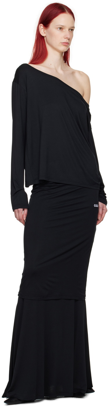 032c Black Vapor Long Sleeve T-Shirt