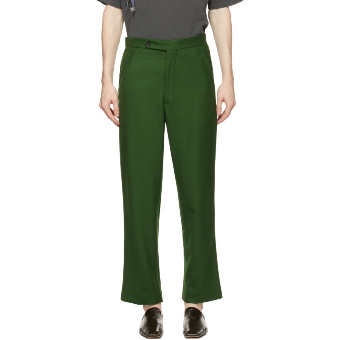 Photo: Bode Green Twill Evergreen Trousers
