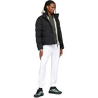 Stone Island Black 4100109 Crinkle Reps NY Down Jacket