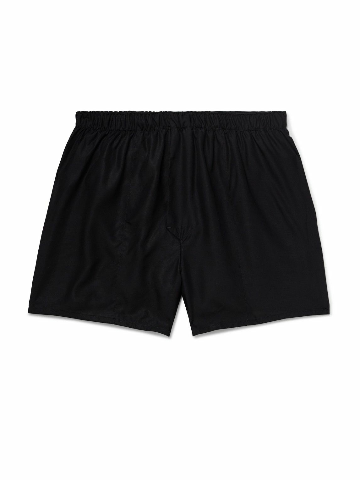 CDLP - TENCEL™ Lyocell-Poplin Boxer Shorts - Black