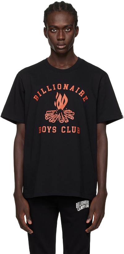 Photo: Billionaire Boys Club Black Campfire T-Shirt