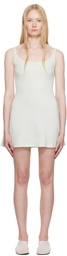 SKIMS Blue Drop Needle Pointelle Cami Minidress