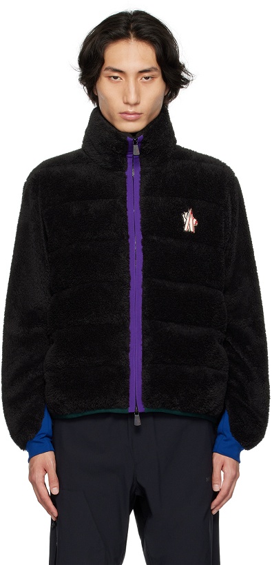 Photo: Moncler Grenoble Black Quilted Reversible Down Jacket