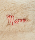 Marni - Shearling baseball cap