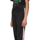 Gucci Black Logo Lounge Pants