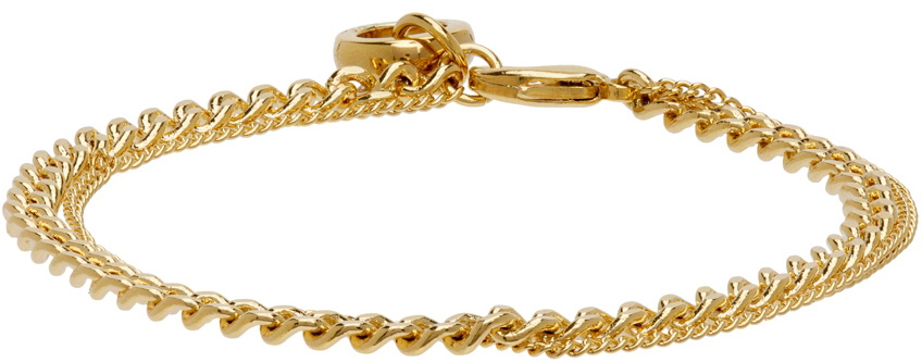 A.P.C. Gold Minimalist Bracelet