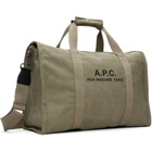 A.P.C. Khaki Recuperation Gym Bag