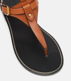 Isabel Marant Eveena leather thong sandals