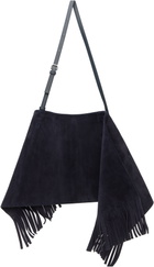 JW Anderson Navy Medium Scarf Bag