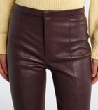 Stouls Icham leather flared pants