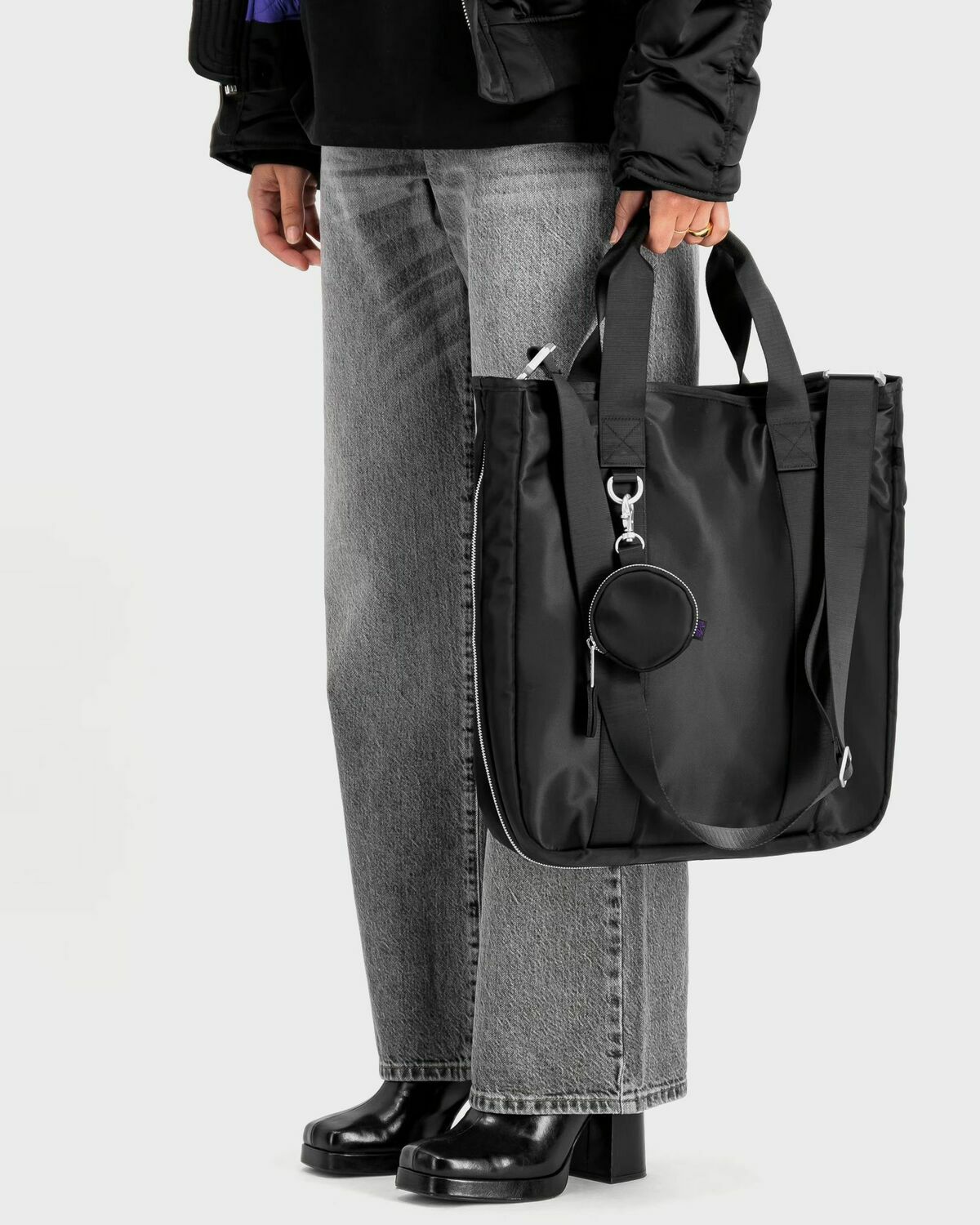 Alpha Industries Tote Bag UV Black Mens Tote & Shopping Bag Alpha 