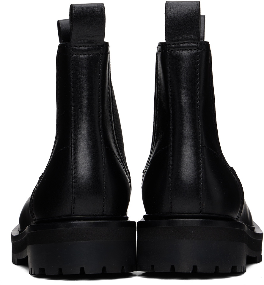 Studio Nicholson Black Kick Chelsea Boots Studio Nicholson