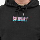 Market Men's Smiley Into The Unknown Hoody in Black