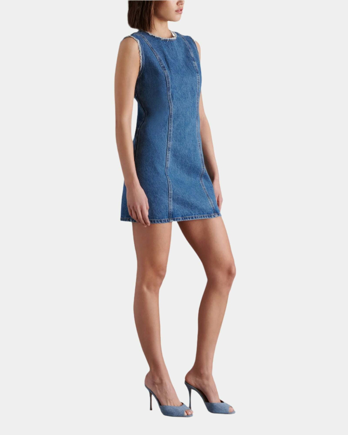 Steve Madden Solara Dress in Blue Denim