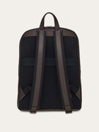 Ferragamo Mens Ferragamo Monogram backpack in Brown