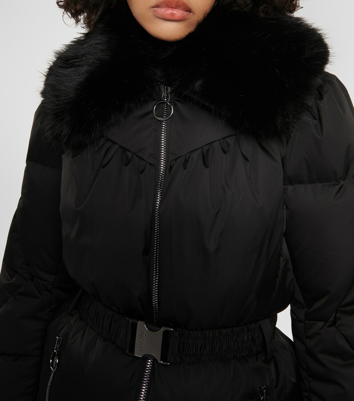 Fusalp Vela faux furtrimmed down jacket Fusalp