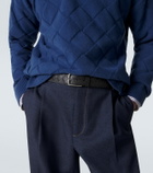 Bottega Veneta Intrecciato leather belt