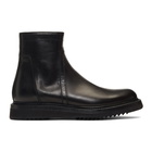 Rick Owens Black Creeper Slim Boots