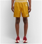 Nike x Undercover - GYAKUSOU NRG Stretch-Shell Drawstring Shorts - Yellow