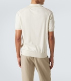 Canali Cotton and silk polo shirt