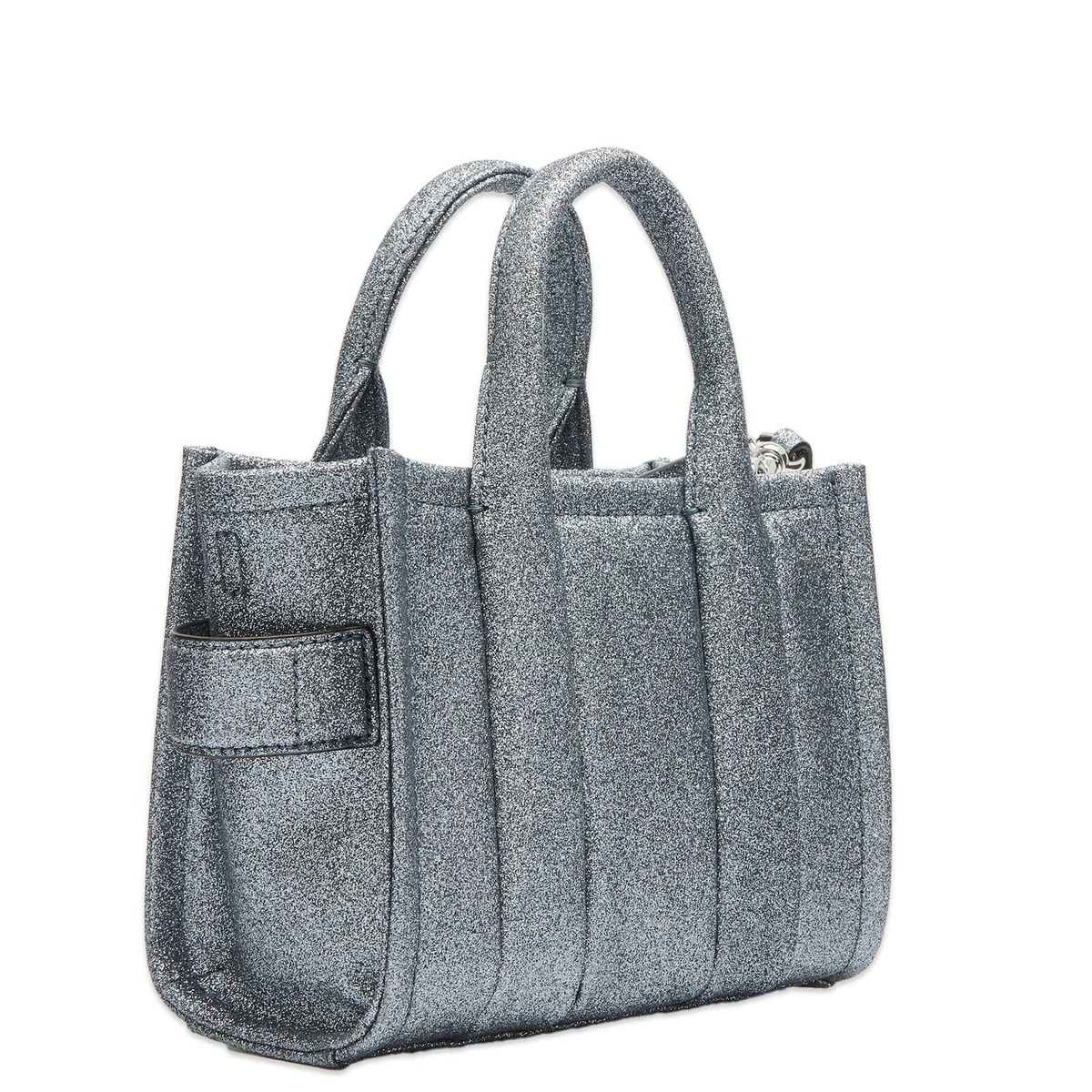 トートバッグ The Mini Tote - Marc Jacobs - Leather - Silver Marc Jacobs Women's The Mini Tote in Silver Marc Jacobs