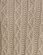 Agnona Womens Turtleneck Taupe
