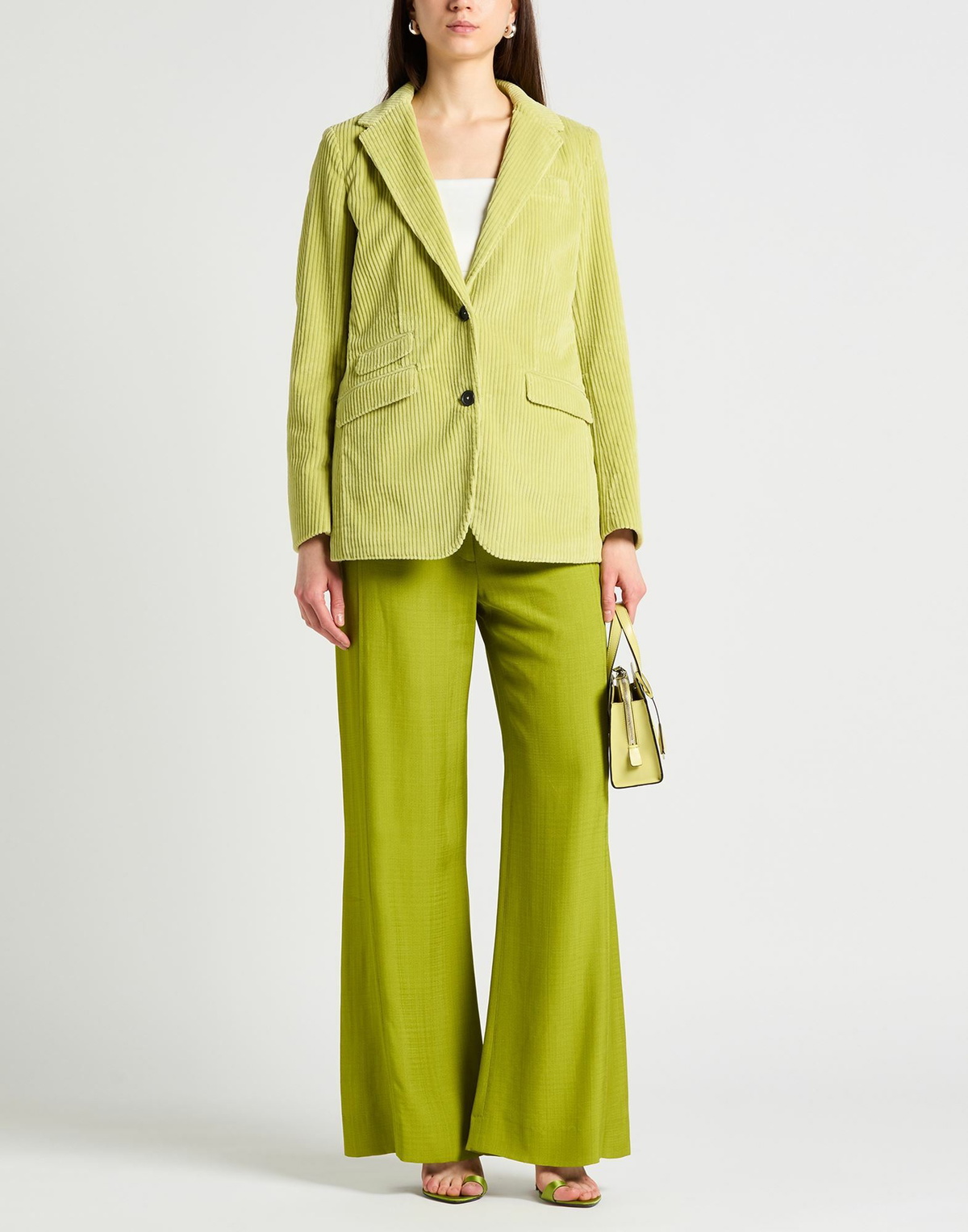 Massimo Alba Womens Blazer Lime in Green