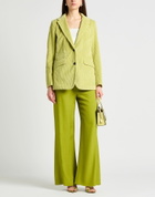 Massimo Alba Womens Blazer Lime in Green